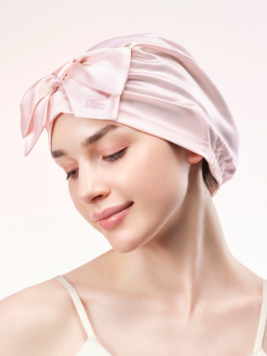 ReFa SILK NIGHTCAP SHORT PEARL リファシルクナイトキャップショートパール