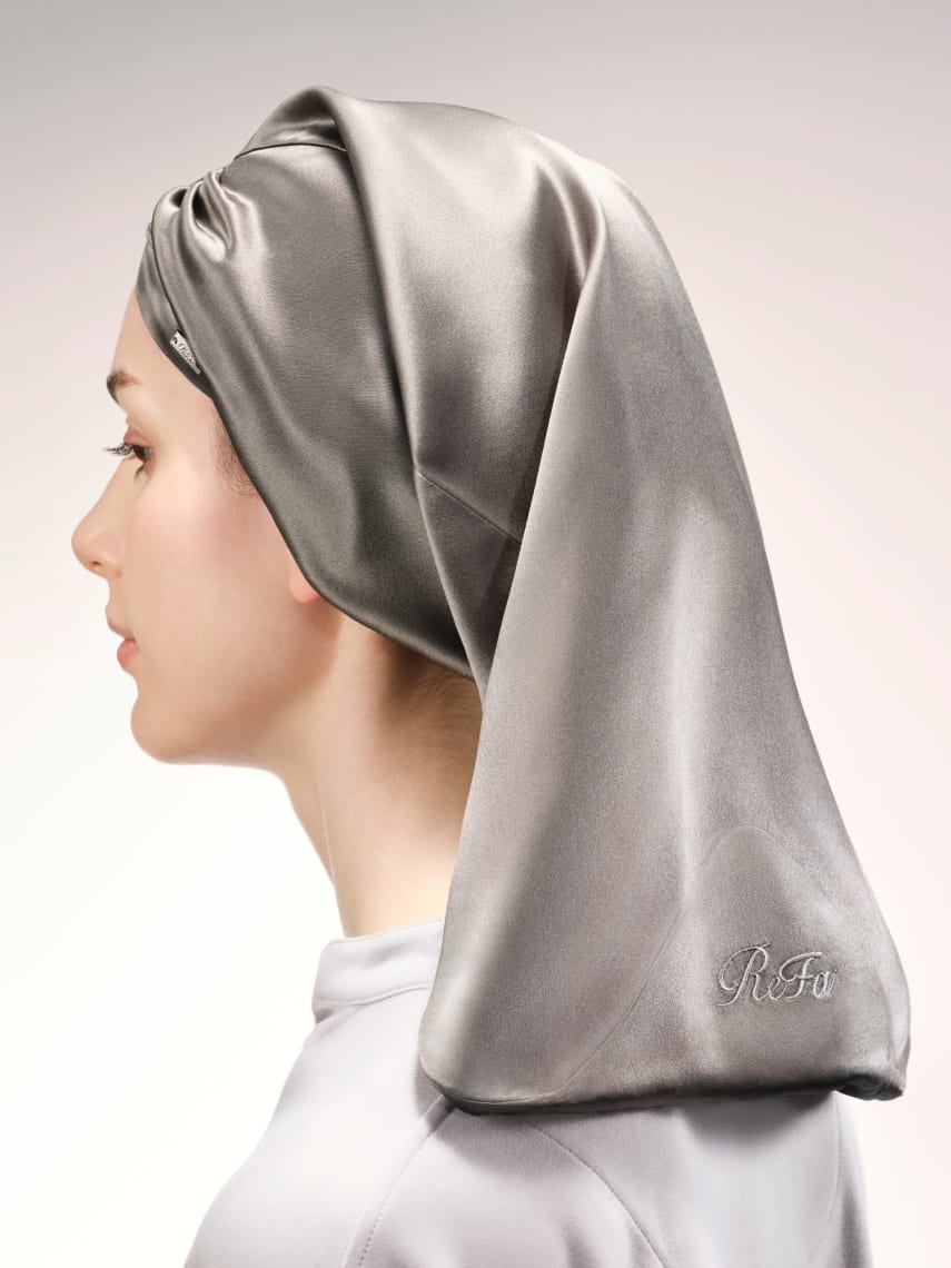 ReFa SILK NIGHTCAP LONG AURA リファシルクナイトキャップロングオーラ