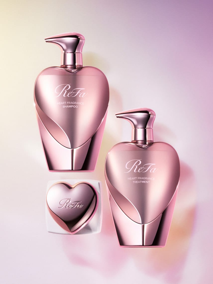 ReFa HEART FRAGRANCE HAIR CARE SERIES リファハートフレグランス ヘアケアシリーズ