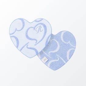 ReFa HEART HAND TOWEL Aira リファハートハンドタオル アイラ ソフトブルー