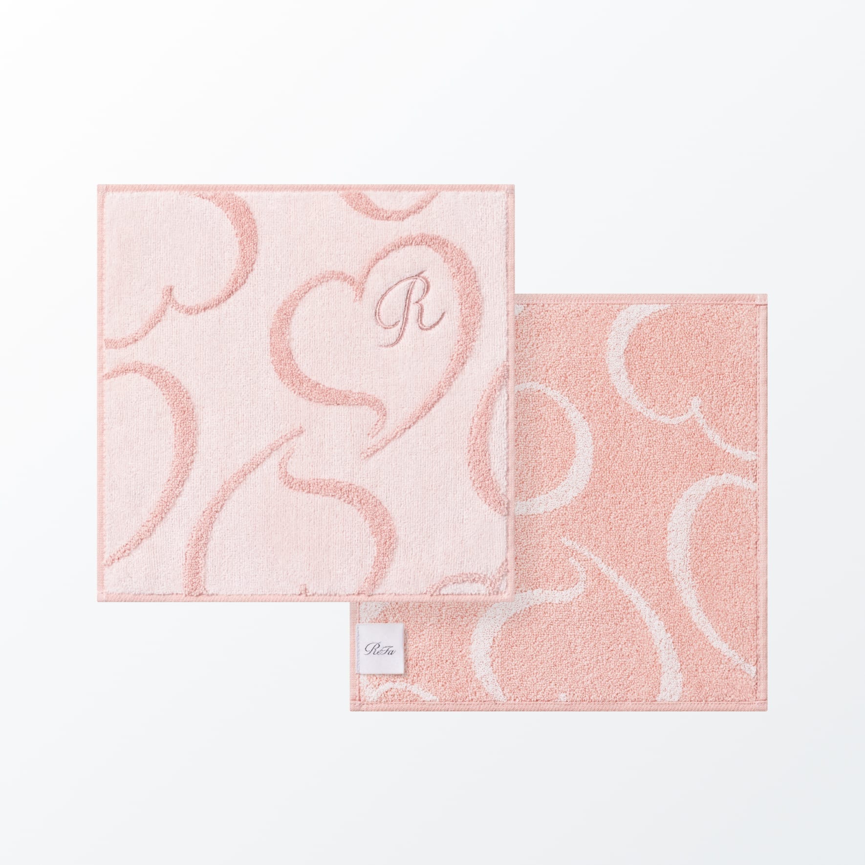 ReFa HEART HAND TOWEL Aira リファハートハンドタオル アイラ ソフトピンク