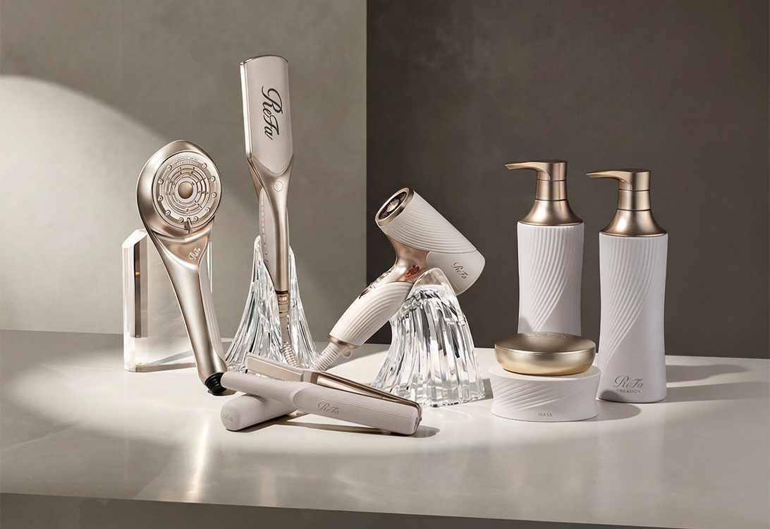 ReFaのヘアケアシリーズに、アイボリーカラーが登場 