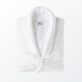 ReFa CHENILLE ROOM GOWN リファシェニールルームガウン ホワイト