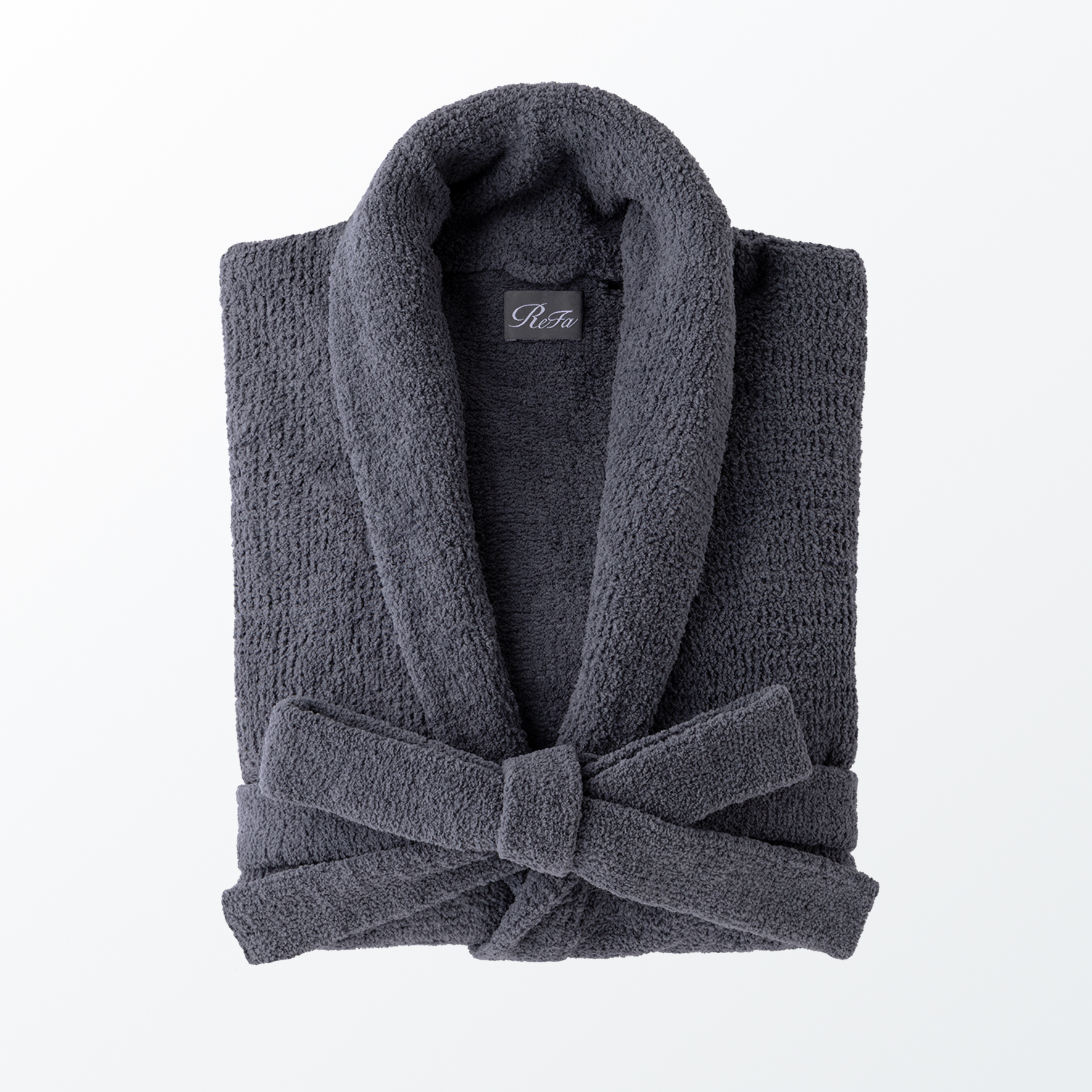 ReFa CHENILLE ROOM GOWN リファシェニールルームガウン ダークグレー