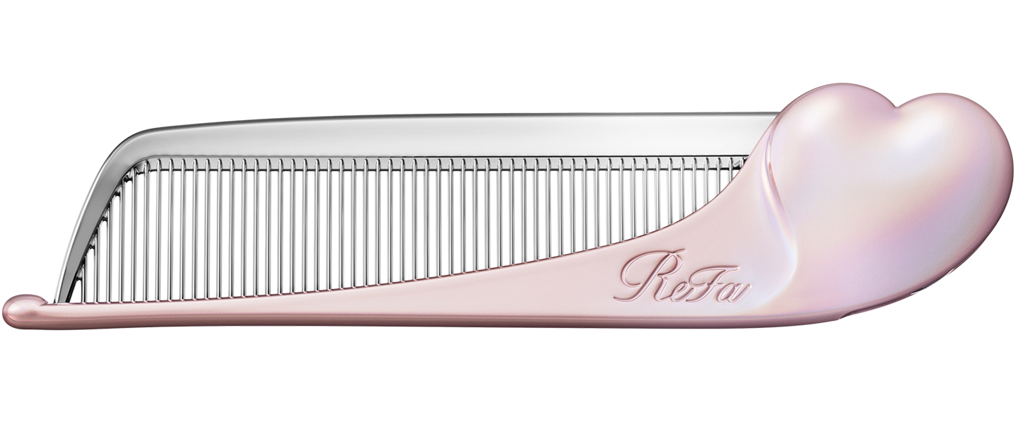写真：ReFa HEART COMB Aira（Silky Pink）