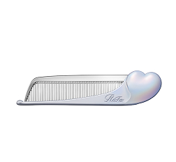 写真：ReFa HEART COMB Aira（Silky Silver）