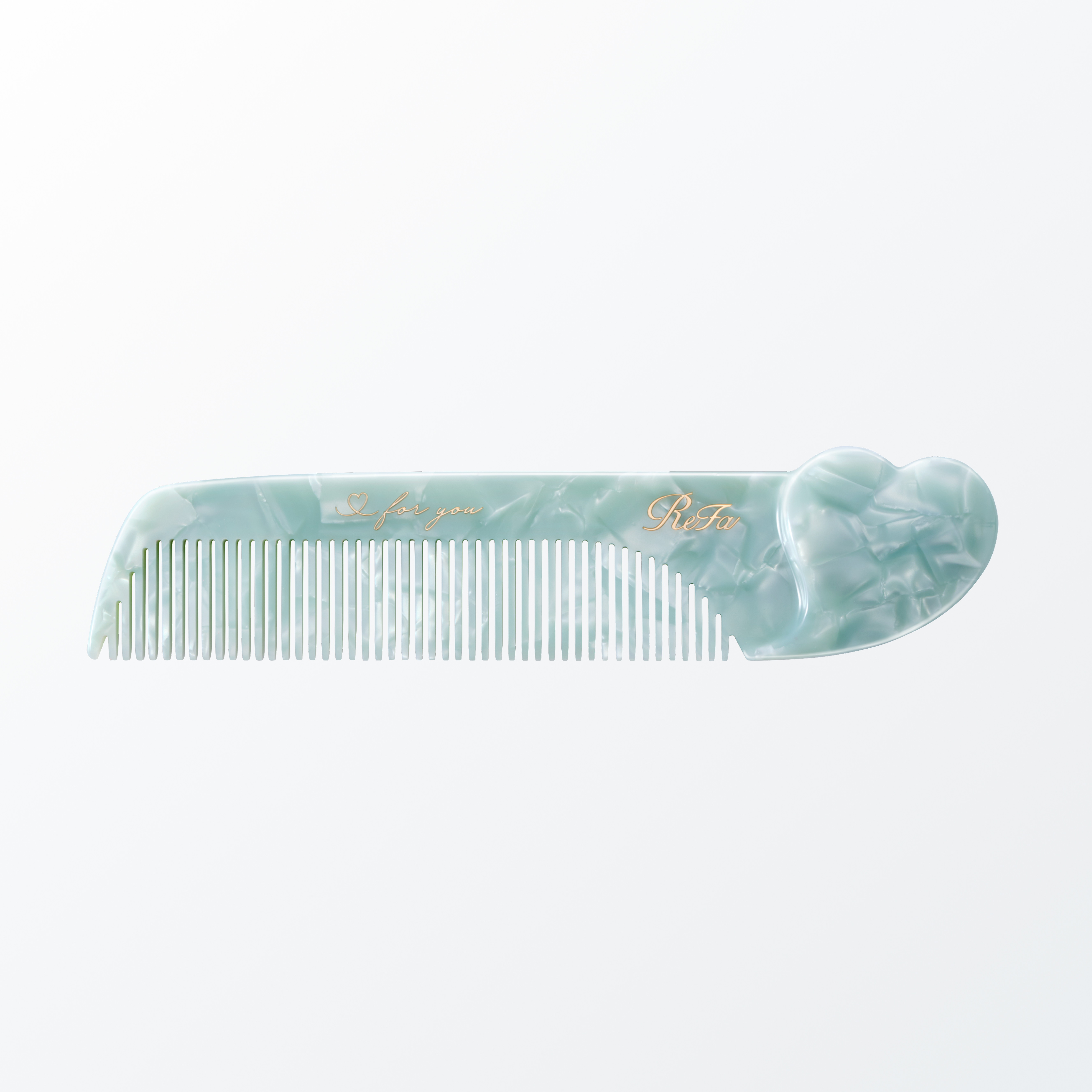 ReFa HEART COMB Aira pure リファハートコーム アイラ ピュア エムミントグリーン