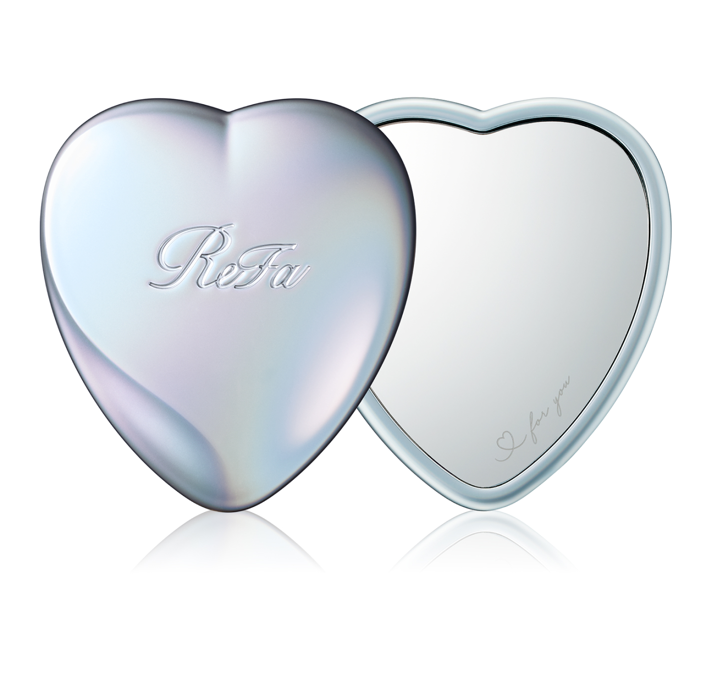 写真：ReFa HEART MIRROR（Silky Silver）
