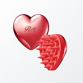 ReFa HEART SCALP リファハートスカルプ シャインレッド