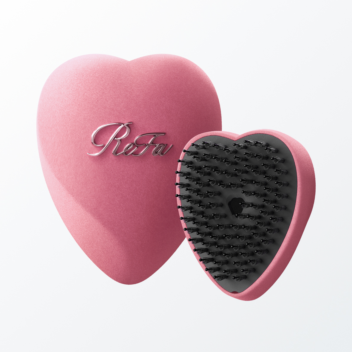 ReFa リファ　銀座限定　ベルベットハートブラシ　黒　豚毛 リファハートベルベット - ReFa HEART velvet | 商品情報 | ReFa