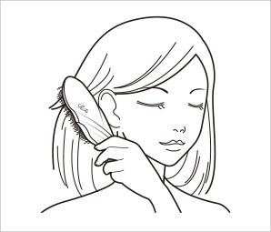 Please let me know how to use ReFa ION CARE BRUSH. | ReFa | MTG Co., Ltd.