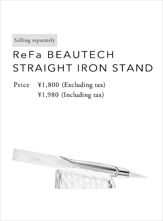 ReFa BEAUTECH STRAIGHT IRON   PRODUCTS   ReFa   MTG Co., Ltd