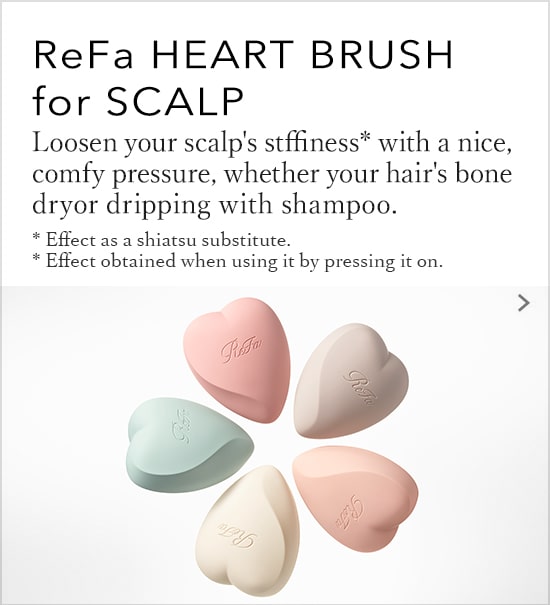 ReFa HEART BRUSH for SCALP
