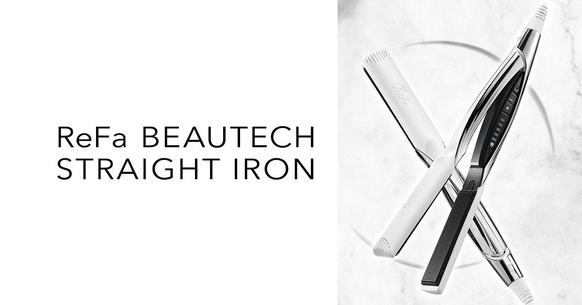 ReFa BEAUTECH STRAIGHT IRON | PRODUCTS | ReFa | MTG Co., Ltd.