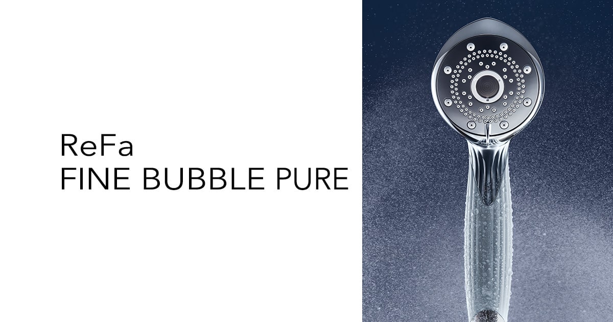 ReFa FINE BUBBLE PURE | PRODUCTS | ReFa | MTG Co., Ltd.