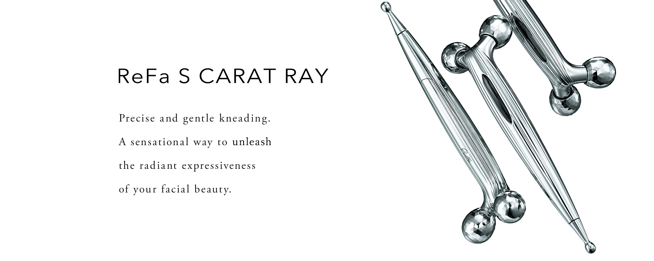 ReFa S CARAT RAY | PRODUCTS | ReFa | MTG Co., Ltd.