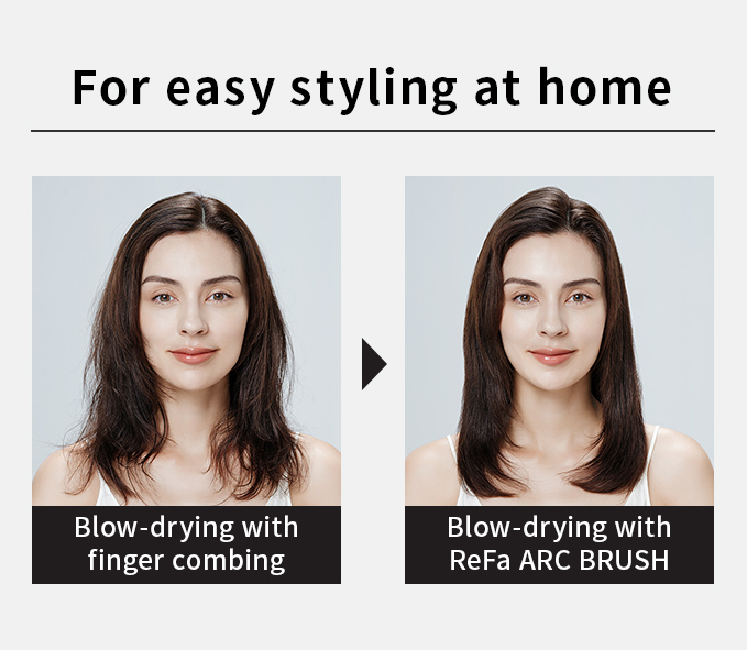 For easy styling at home