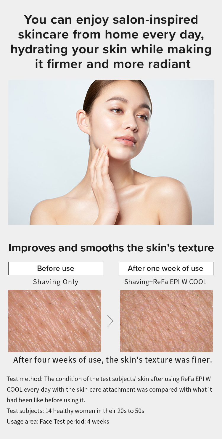 You can enjoy salon-inspired skincare from home every day, hydrating your skin while making it firmer and more radiant
