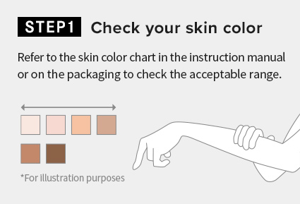 Check your skin color