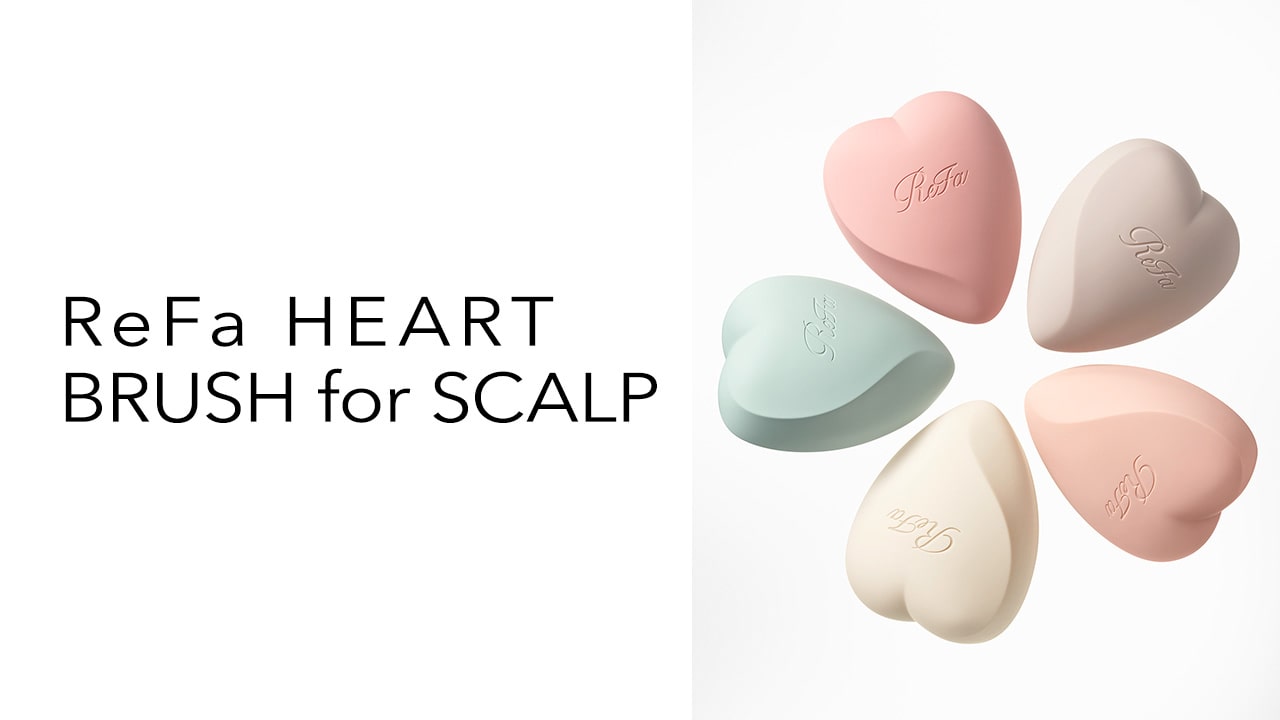 ReFa HEART BRUSH for SCALP