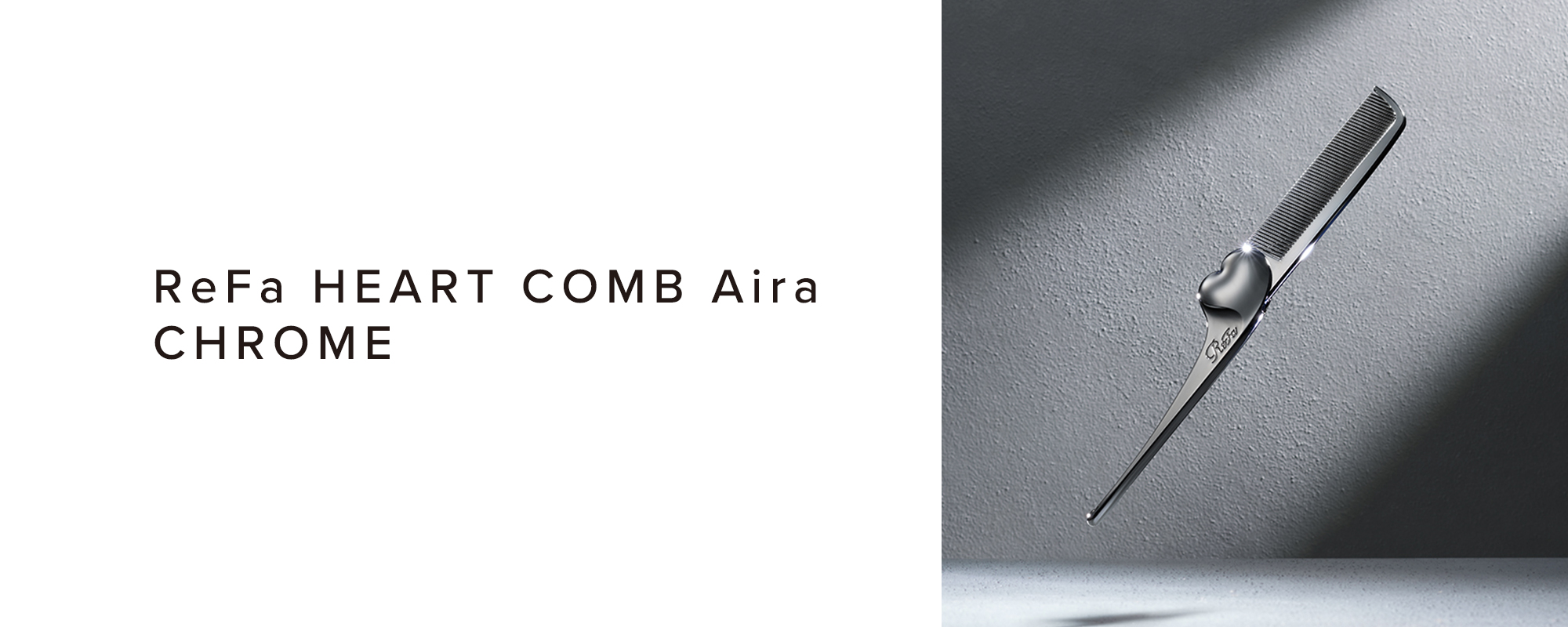 ReFa HEART COMB Aira CHROME