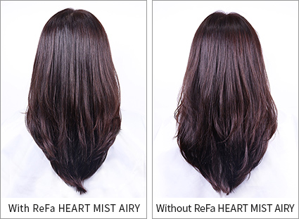 Immediately after styling