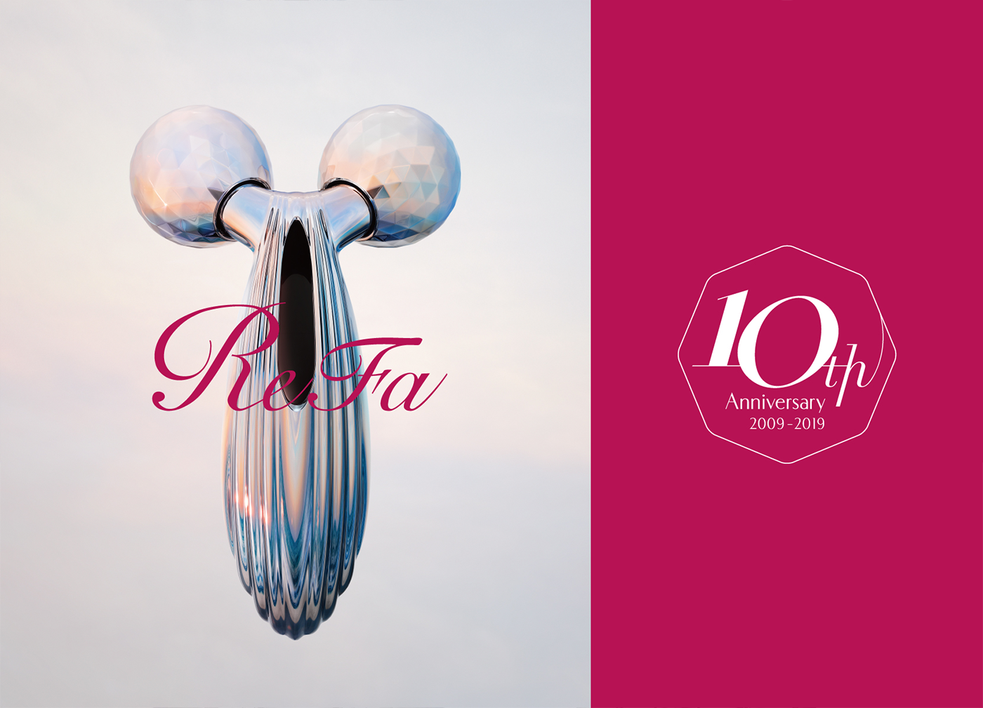 Beauty Brand ReFa Turns 10 in February 2019.