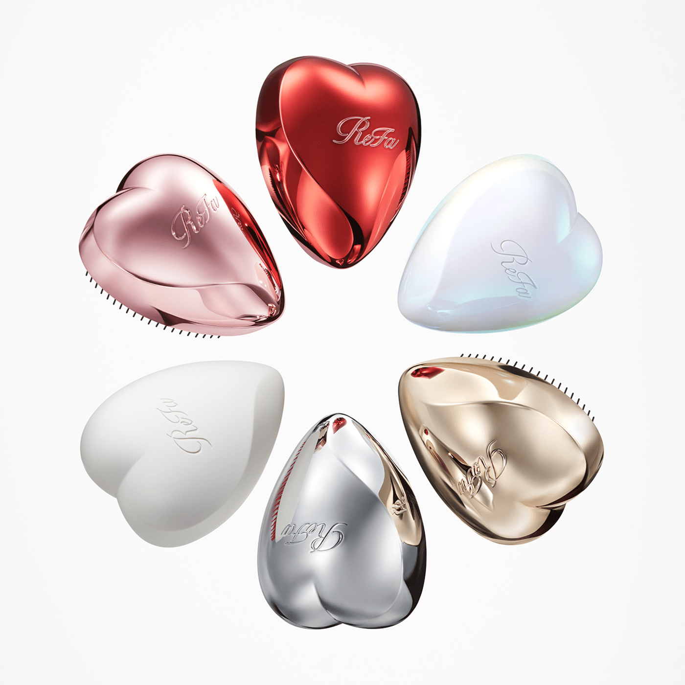 New ReFa HEART BRUSH colors to choose from! And as a special campaign to mark their launch, you'll even get the chance to a win a brush in a limited-edition color!