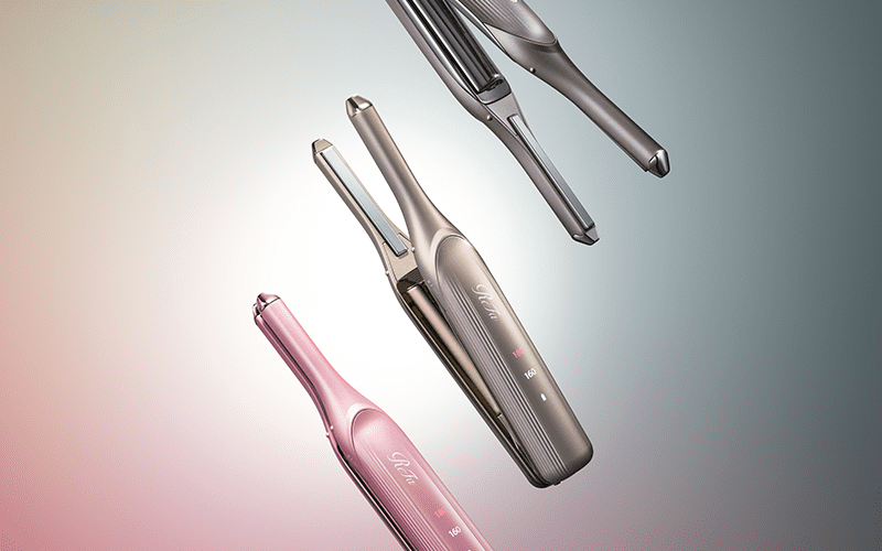 Create beautiful styling from the hairline. Instantly shape your style for a chic look and slimmer-looking face. &quat;ReFa FINGER IRON ST 6&quat; launching on Wednesday, October 16, 2024.