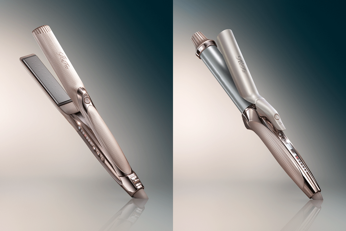 Beyond damage-free styling, recreating professional techniques. Achieve shiny, smooth and perfect style. "ReFa STRAIGHT IRON PRO+" and "ReFa CURL IRON PRO+" will be released in 8 October, 2025. 