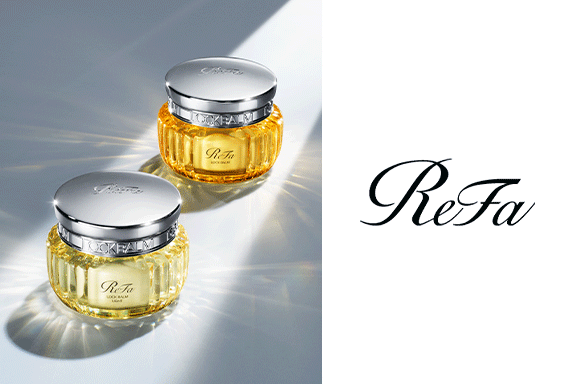 Holds your style without hardening. Melts into hair while locking in your design. "ReFa LOCK BALM" and "ReFa LOCK BALM LIGHT" will be released on October 8, 2025.