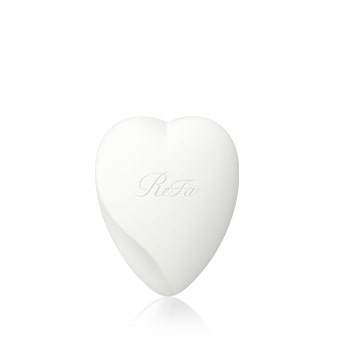 写真：ReFa HEART BRUSH Mat White（リファハートブラシ マットホワイト）