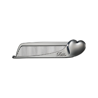 写真：ReFa HEART COMB Aira CHROME（リファハートコーム アイラ クロム）