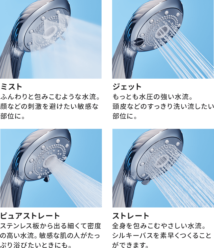 シャワーヘッド シャワー マイクロバブル ❗️50%off❗️ - 4
