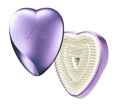 写真：ReFa HEART BRUSH Mint Green（リファハートブラシ エムパープル）