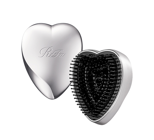 写真：ReFa HEART BRUSH mini Silver（リファハートブラシミニ シルバー）