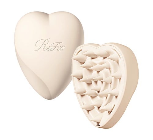 写真：ReFa HEART BRUSH for SCALP（リファハートブラシフォースカルプ（マットオレ））