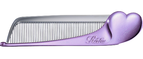 写真：ReFa HEART COMB Aira（Purple）
