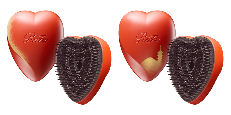 京都×漆×ReFa HEART BRUSH「ReFa HEART KYOTO（リファハート京都）」登場。京都市ふるさと納税返礼品への採用決定