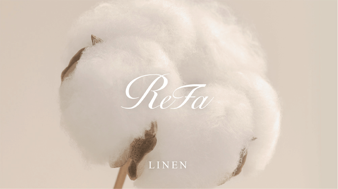 触れるたび、髪と肌を美しく導く。「ReFa LINEN（リファリネン）」2025年11月15日(土)ReFa GINZAから新発売。