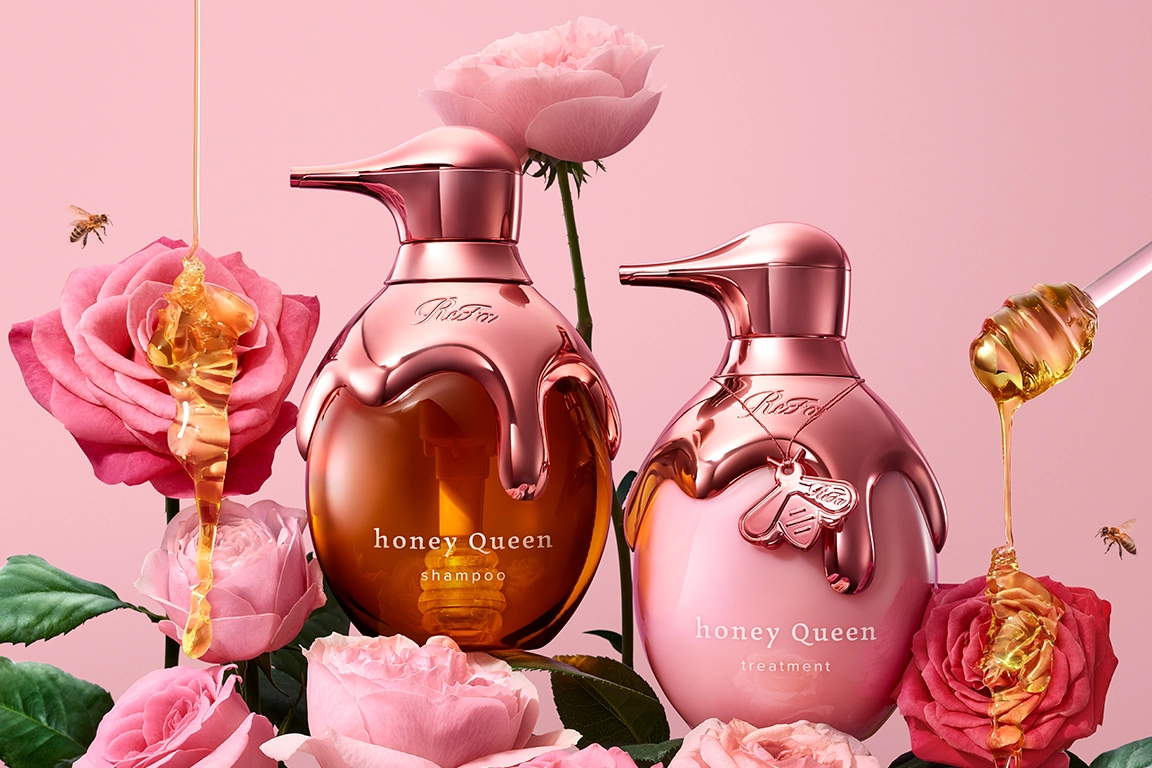 女王蜂のローヤルゼリー3D成分※で、うねりもとろける濃密うるおい髪。「ReFa HONEY QUEEN ROSE LINE（リファハニークイーン ローズライン）」販売市場拡大決定