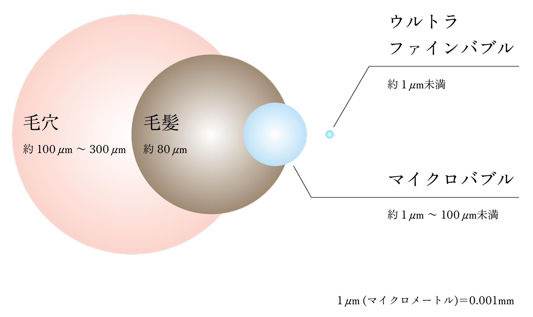 ファインバブルイラスト