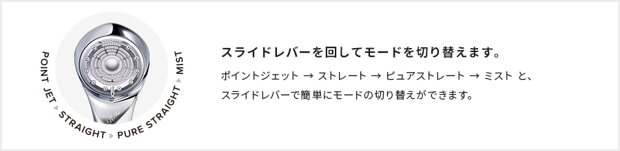 スライドレバー