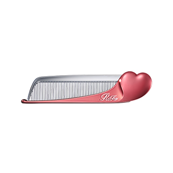 PHOTO：ReFa HEART COMB Aira SHINE RED