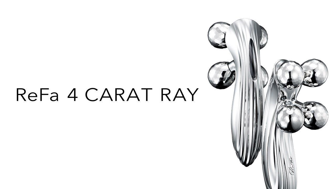 ReFa 4 CARAT RAY（黎珐4球滚轮波光美容仪） | 商品详细信息| ReFa（黎珐）官网（日本） | 株式会社MTG