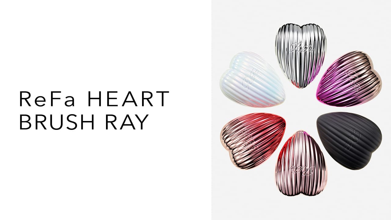 ReFa HEART BRUSH RAY