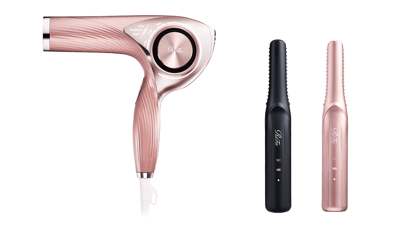 ReFa BEAUTECH DRYER PRO”和“ReFa BEAUTECH FINGER IRON”推出新颜色！